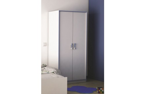 Dvodelna otroška omara Switch 121492 - z modrimi detajli