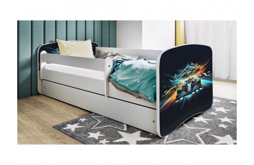 Otroška postelja Dreamy formula (več barv in dimenzij)