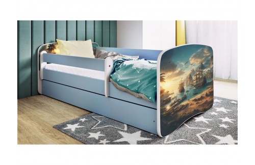 Otroška postelja Dreamy ladja (več barv in dimenzij)