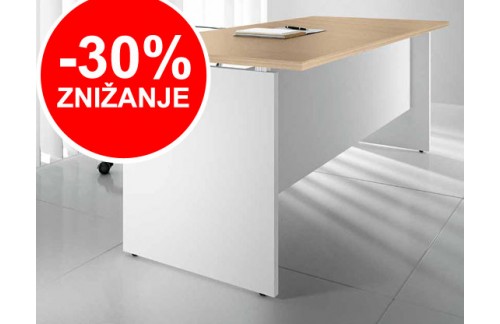 Pisalna miza TK100 (dimenzija 180x60, bela)