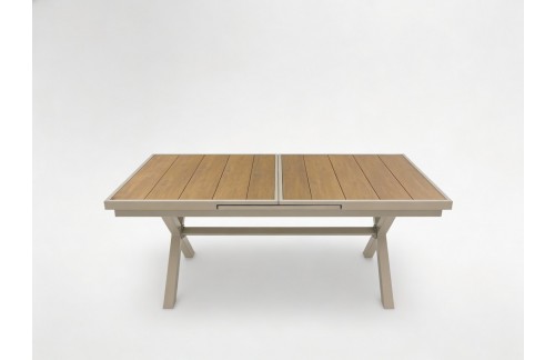 Raztegljiva vrtna miza Alena (bež)