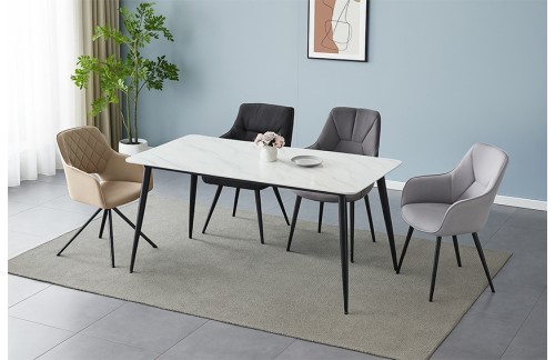 AKCIJSKI SET ADIEU - miza  ADRIA + 4x različni stoli