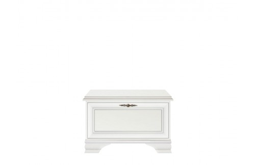 ŠIROKA NOČNA OMARICA KENTAKI - BELA