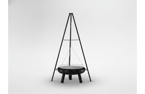 Viseči žar Trinož 64,5 x 64,5 x 150 cm