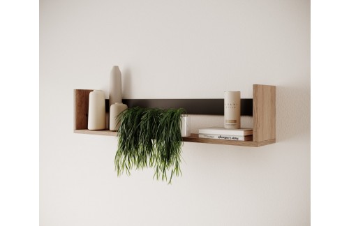 Visoka stenska polica ARIA Z MANJŠO POŠKODBO