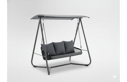 Vrtna gugalnica Tivan (antracit)