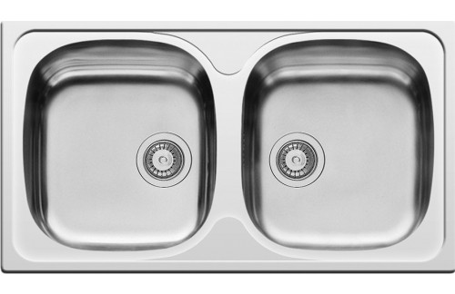 Nasadno korito z dvema posodama