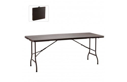 Zložljiva vrtna miza Tivona (RJAVA)