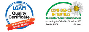 LGA-Certifikat in Oko-Tex Standard 100