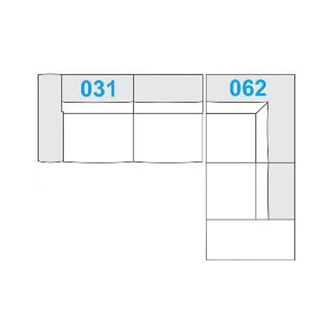 Trosed desni kot (307X208 cm) - +97,65 €