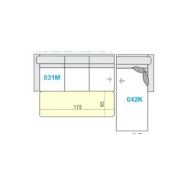 Trosed desni kot (295x195cm) - +97,65 €