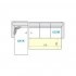 Trosed levi kot (295x195cm) - +97,65 €